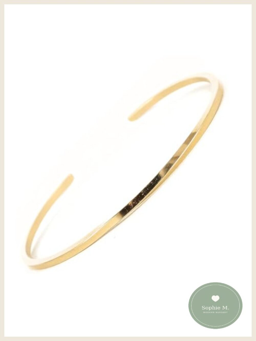 Handmade Twisted Square Cuff Bracelet in Solid Sterling Silver or 14K Gold Fill